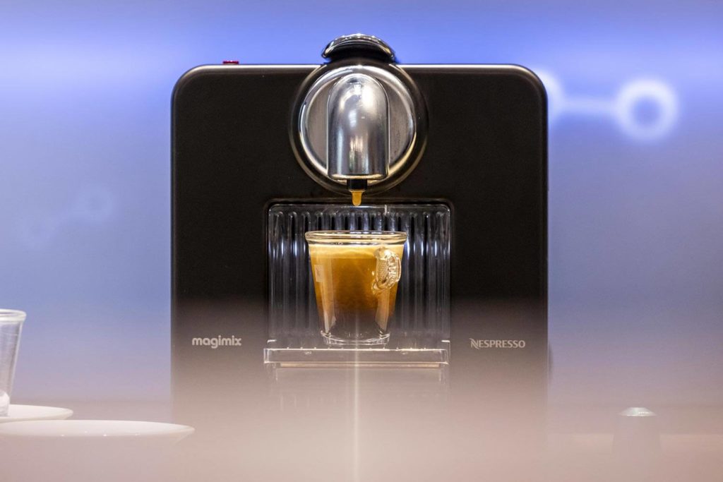 Machine à café à Maison atHOme, gîte de luxe dans le Jura