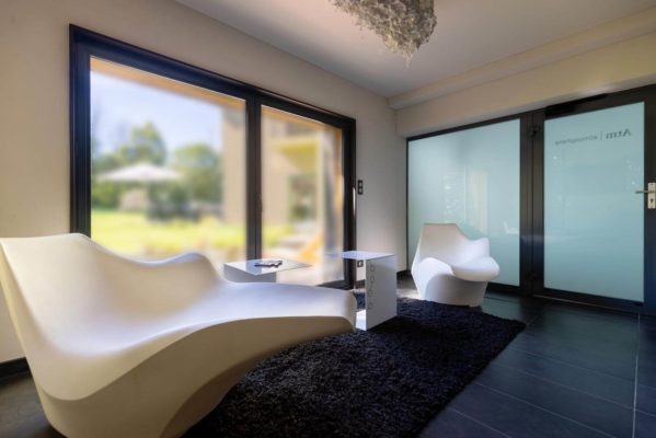 Espace bien-être du gîte de luxe Maison atHOme dans le Jura