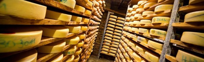 Fruitière de Comté dans le Jura