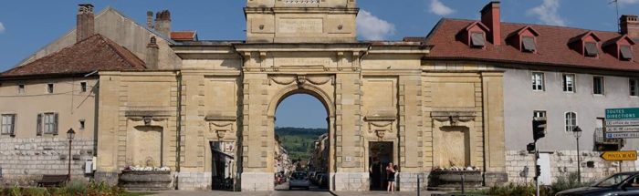 La porte de Pontarlier dans le Doubs