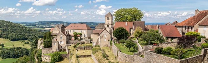 Le magnifique village de Château-Chalon