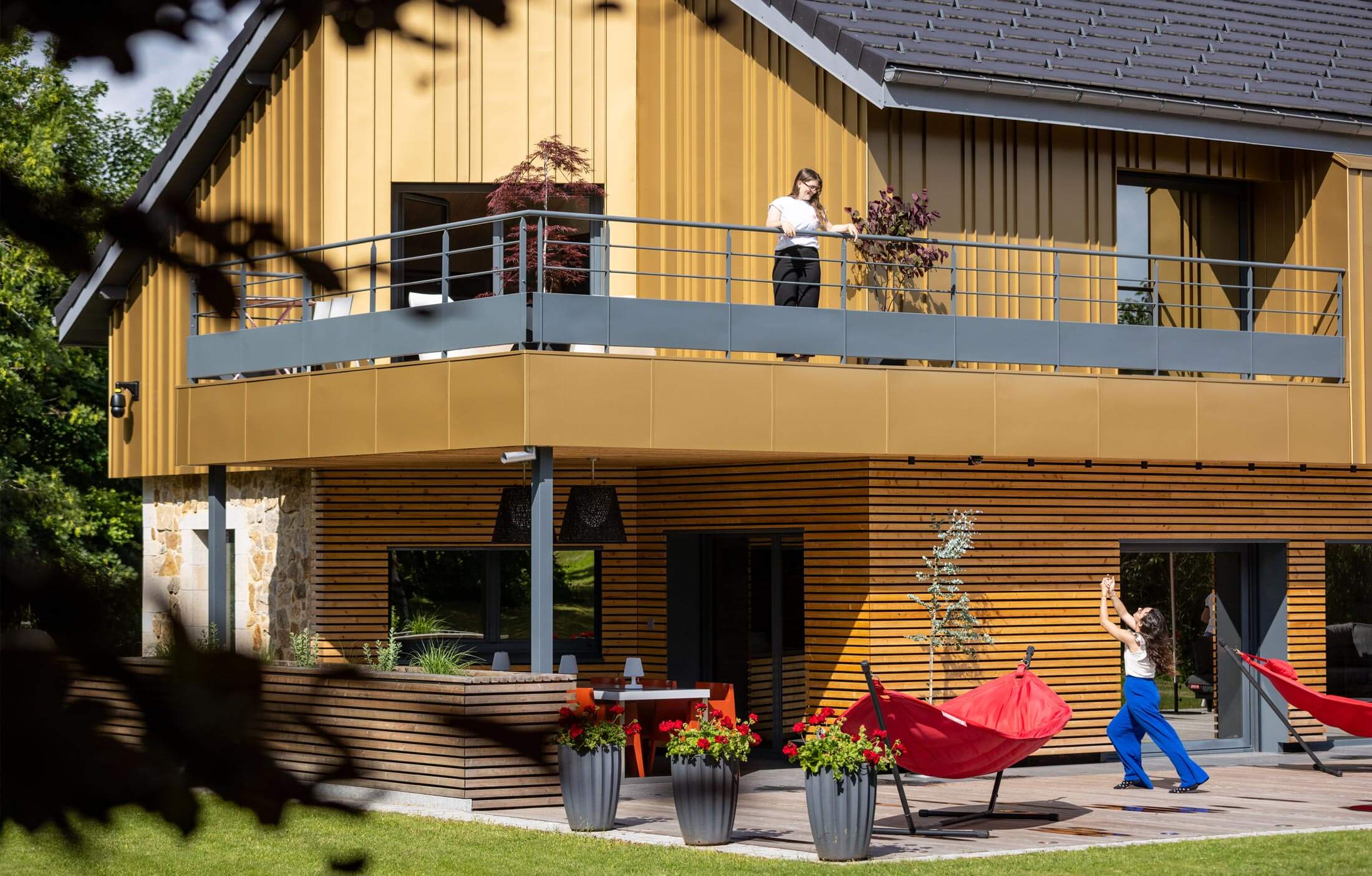 Gîte de luxe dans le Jura Maison atHOme chalet doré