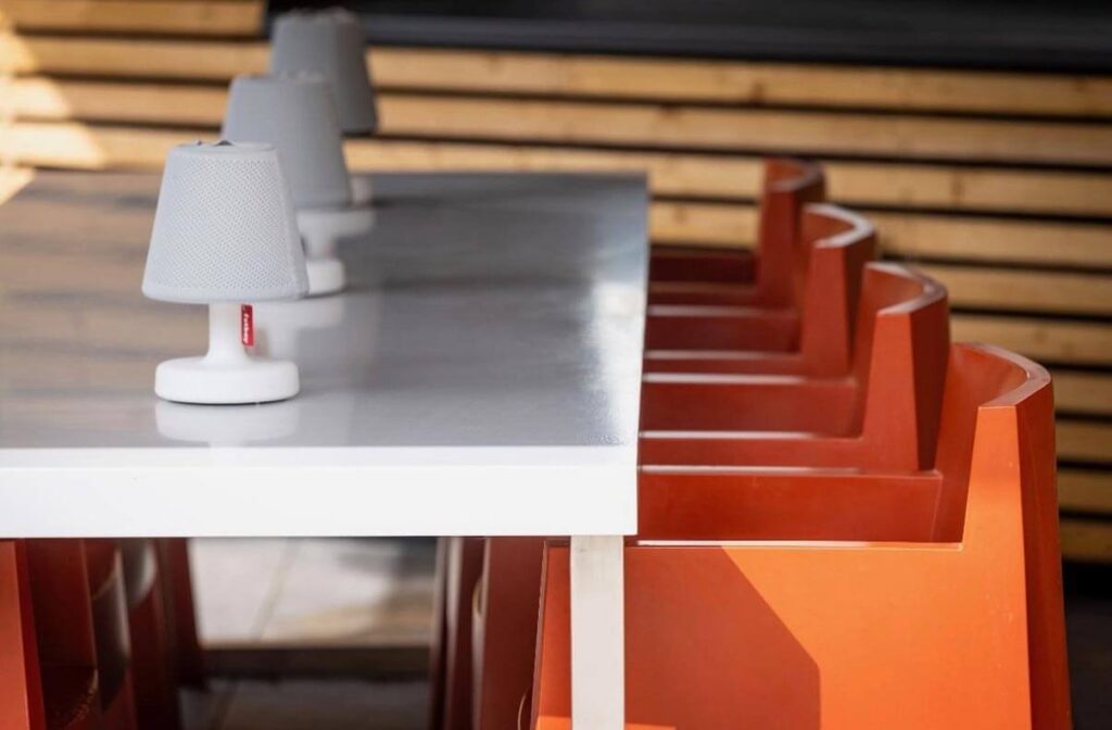 Notre Gîte de luxe dans le Jura avec en mars 2026 terrasse couverte