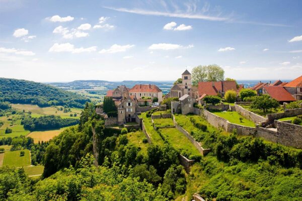 Visite et Balade dans le Jura à Château-Chalon