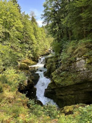 Visite et Balade dans le Jura aux pertes de l'Ain